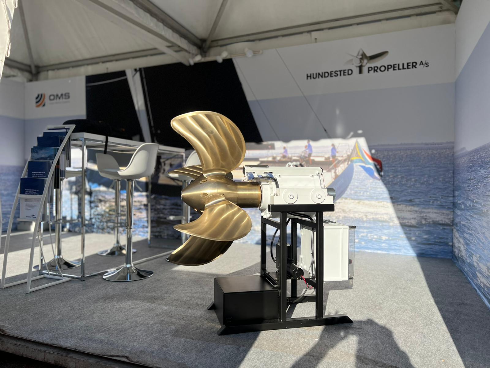 Hundested Propeller at pitch control unit
